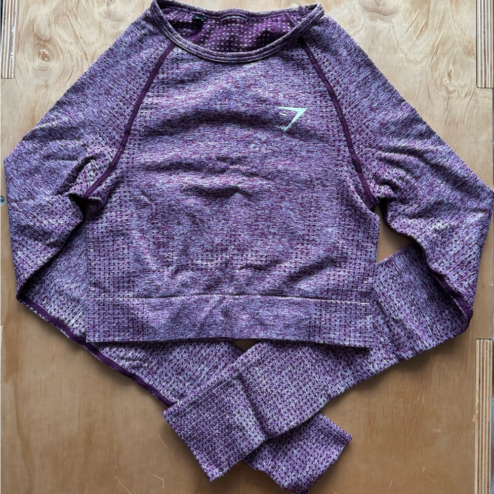 Gym Shark Vital LS Crop Top